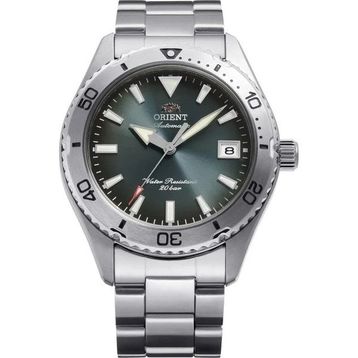 Orient RA-AC0Q13E30B Gri Safir Cam Yeşil Erkek Kol Saati