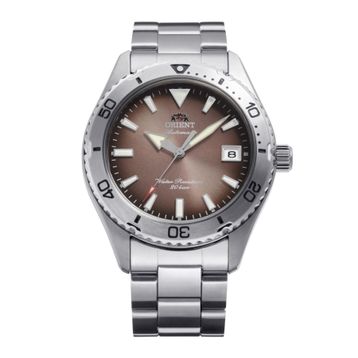 Orient RA-AC0Q17Y30B Gri Safir Cam Kahverengi Erkek Kol Saati