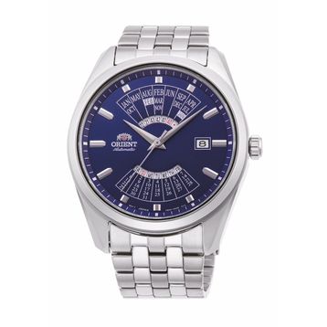 Orient RA-BA0003L30B Contemporary Multi Year Calendar Mavi Erkek Kol Saati