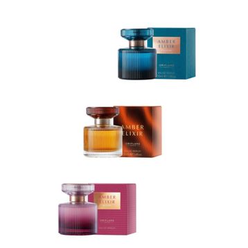 Oriflame Amber Elixir EDP 50 ml Kadın Parfüm Seti