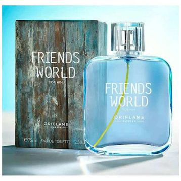Oriflame Friends World EDT 75 ml Erkek Parfümü