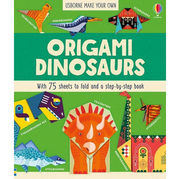Origami dinosaurs - Usborne Yayınları