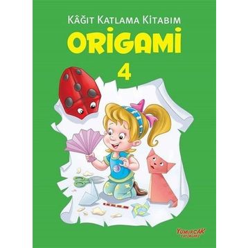 Origami Seti - Kağıt Katlama Kitabım 4 Kitap Takım - Kollektif Heyet-Kurul-Komisyon