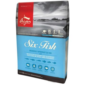 Orijen 6 Fish Balıklı Özel Tahılsız Yetişkin 1.8 kg Kedi Maması