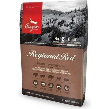 Orijen Regional Red Tahılsız Sığır Etli Yavru 5.4 kg Yetişkin Kedi Maması