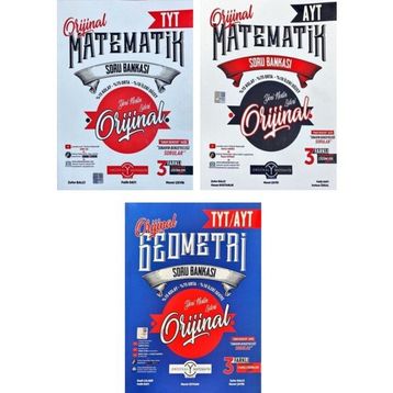 Orijinal Yayınları 2023 Matematik Geometri 3'lü Set