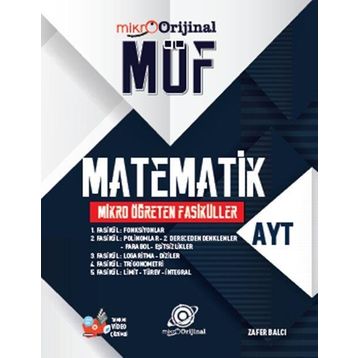 Orijinal Yayınları AYT Matematik MÖF Mikro Öğreten Fasiküller