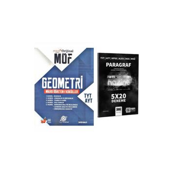 Orijinal Yayınları TYT AYT Geometri MÖF Mikro Öğreten Fasiküller Set