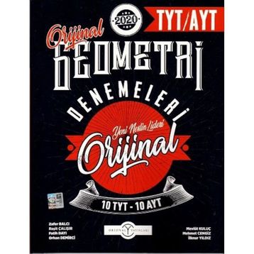 Orijinal Yayınları TYT AYT Orijinal Geometri 10'lu Denemeleri