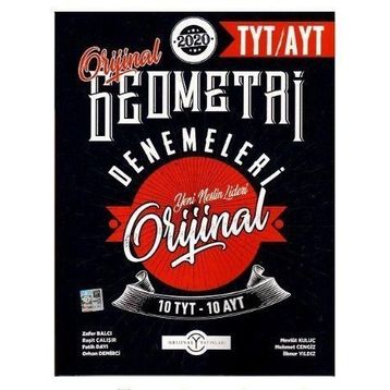 Orijinal Yayınları TYT AYT Orijinal Geometri 10'lu Denemeleri