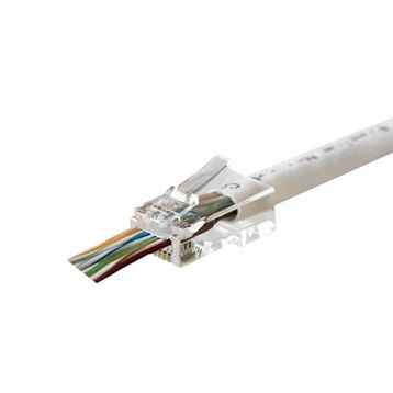 Oring MPC6U3EZ Cat 6 Plug U-Utp EZRJ45 Yeni Nesil 100'lü Paket Altın Uç Konnektör