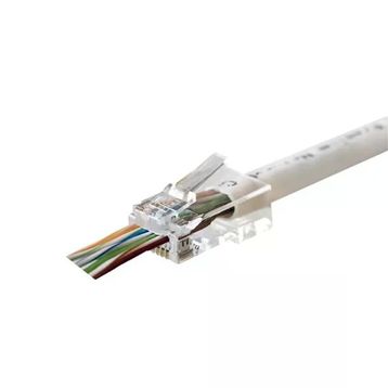 Oring MPC6U3EZ Cat 6 Plug U-Utp EZRJ45 Yeni Nesil 100'lü Paket Altın Uç Konnektör