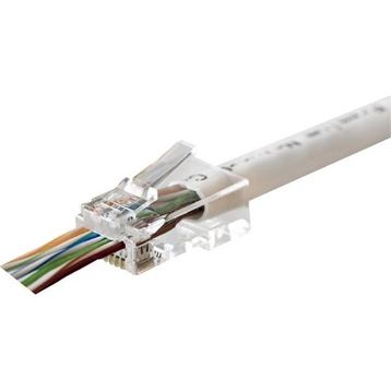 Oring MPC6U3EZ Cat 6 Plug U-Utp EZRJ45 Yeni Nesil 100'lü Paket Altın Uç Konnektör