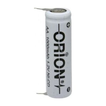 Orion 1.2V NI-CD AA 1000 mAh 2 Ayaklı Şarj Edilebilir Kalem Pil