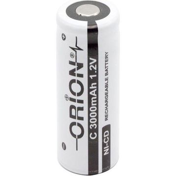 Orion 1.2V NI-CD C 3000 mAh 2 Adet Şarj Edilebilir Başsız Pil