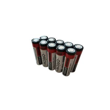 Orion 10 Adet 18650P 3.7V 2000 mAh 15C Şarj Edilebilir Pil