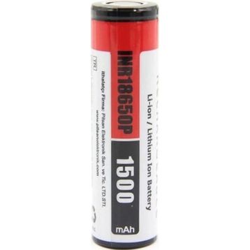 Orion 18650P 3.7V 1500 mAh Li-Ion 15C Şarj Edilebilir Pil