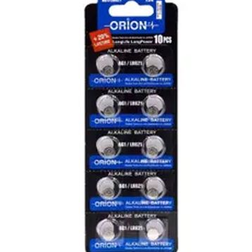 Orion Ag1 LR621 364A 1.5V 10 Adet Alkalin Pil