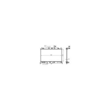 Oris BHY036016 370x628x18 Accent Era 1.4 1.6I Ac Klimasız Mek Brazing Radyatör