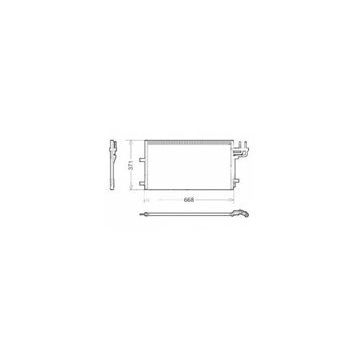Oris Cfr011000 Ford Transit Courier 1.5Tdci Klima Kondanser