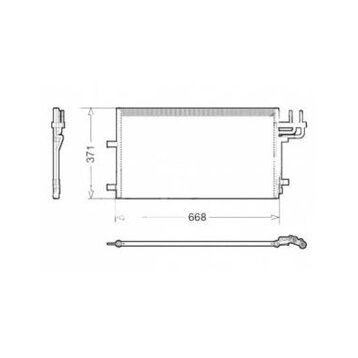 Oris Cfr011000 Ford Transit Courier 1.5Tdci Klima Kondanser
