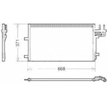 Oris Cfr011000 Ford Transit Courier 1.5Tdci Klima Kondanser