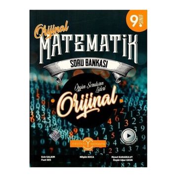 Orjinal 9. Sınıf Matematik Soru Bankası