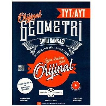 Orjinal Yayınları TYT AYT Geometri Soru Bankası