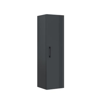 Orka Bari V2 40 cm Mat Antrasit Banyo Boy Dolabı