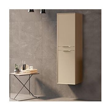 Orka Clay 40 cm Sahra Banyo Boy Dolabı Takımı