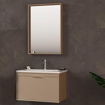 Orka Clay 65 cm Banyo Dolabı
