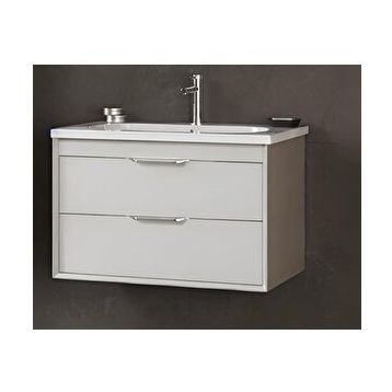 Orka Clay 80 CM Beyaz Banyo Dolabı Takımı