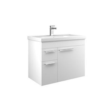 Orka Enez 80 cm Kapaklı Banyo Dolabı