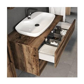 Orka Galia 80 CM Lidya Banyo Dolabı Takımı