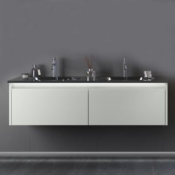Orka Lisbon 132 cm Banyo Dolabı