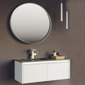 Orka Lisbon 90 cm Banyo Dolabı
