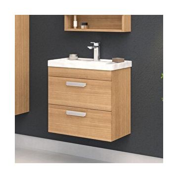 Orka Nova 60 cm Morgana Kiraz Banyo Dolabı Alt Modül Lavabo