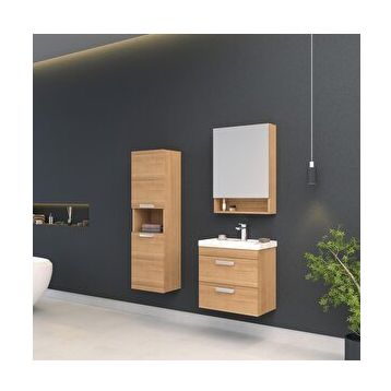 Orka Nova Morgana Kiraz 60 cm Banyo Dolabı Takımı ORKA5000577