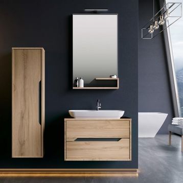 Orka ORKA5002527 Galia Legnano 80 cm Banyo Dolabı Takımı