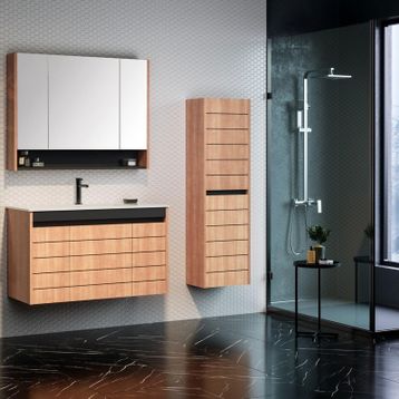 Orka Ricato 100 cm Morgana Kiraz Banyo Dolabı