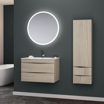 Orka Vento 60 cm Mdf Glassgow Banyo Dolabı