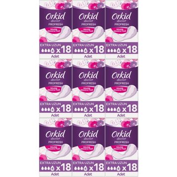Orkid Discreet Extra Uzun 162 Adet Mesane Pedi