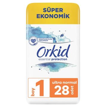 Orkid Essential Protection 1 Ultra Normal 28'li Hijyenik Ped