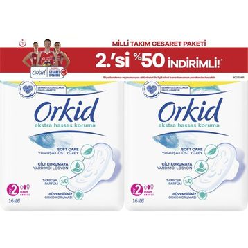 Orkid Extra Hassas Uzun 32'li Hijyenik Ped