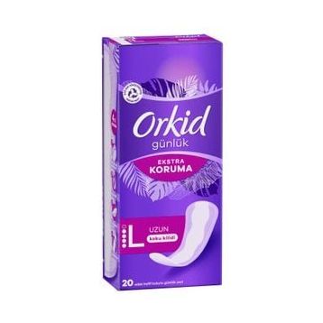 Orkid Extra Koruma Uzun 20'li Günlük Ped