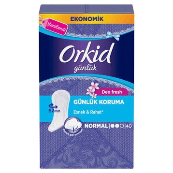 Orkid Günlük Deofresh Normal Ekonomik Paket 40 Ped
