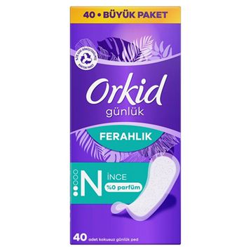 Orkid Günlük Extra Koruma 40'lı İnce Günlük Ped