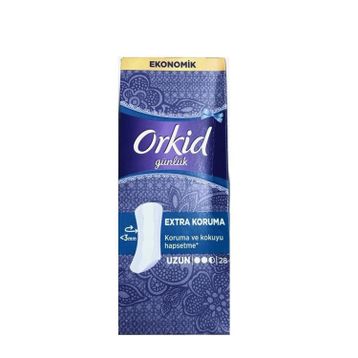Orkid Günlük Extra Koruma Uzun 28 Adet Ped