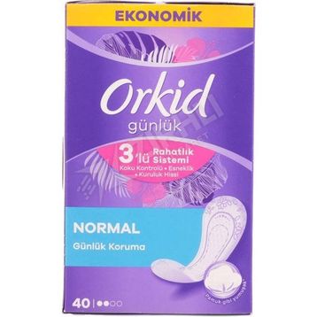 Orkid Günlük Koruma Normal 40 x 3 120 Adet Ped