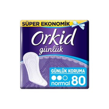Orkid Normal 4'lü Paket 80'li Günlük Ped